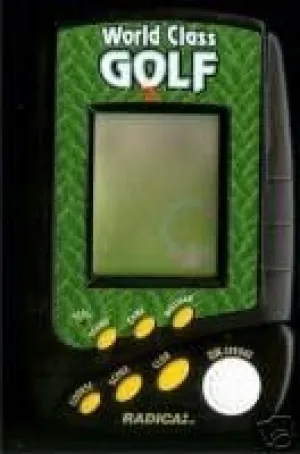 World Class Golf Handheld Electronic Game