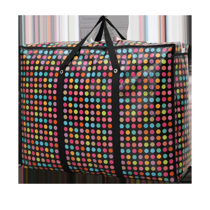 Woven Large Capacity Coated Size Moving Travel Bags