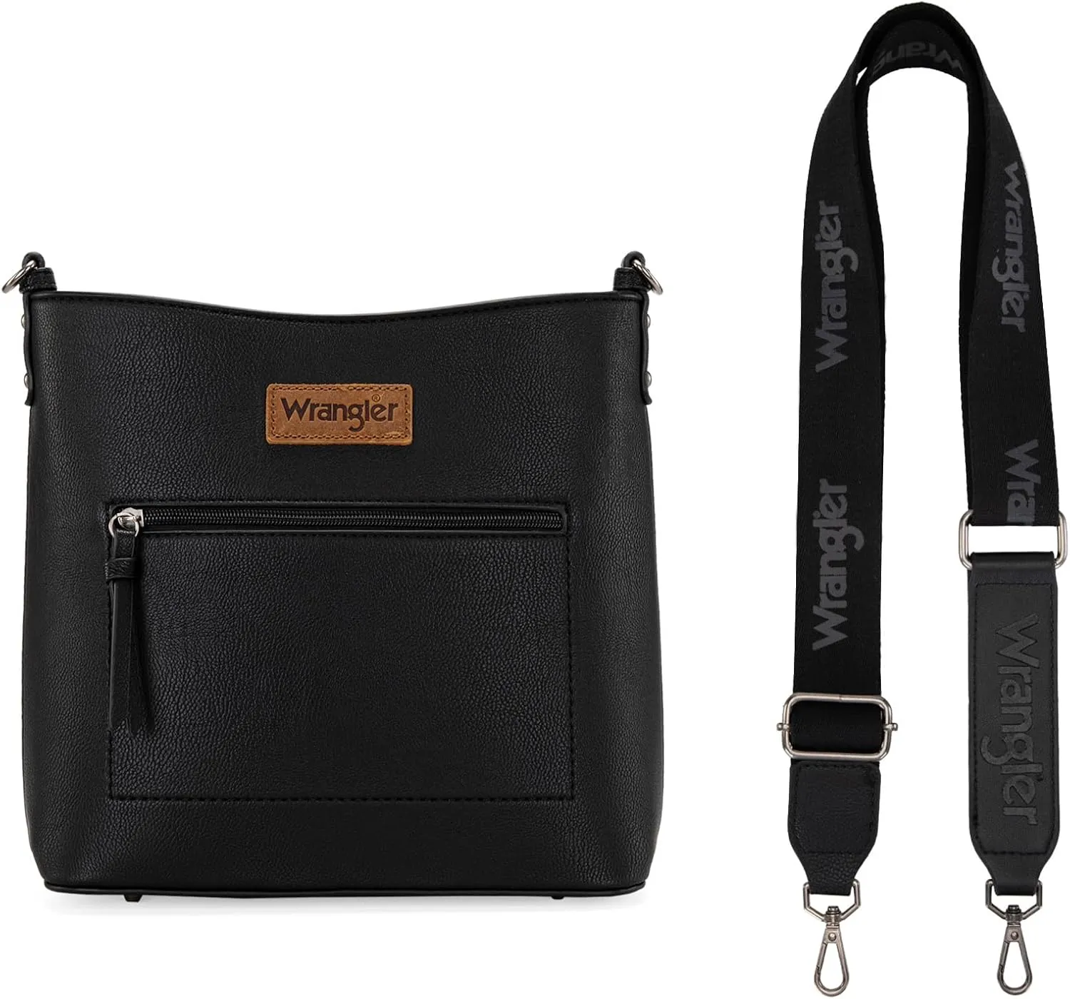 Wrangler Crossbody Bags for Women Lightweight Handbags and Purses Travel Shoulder Purse