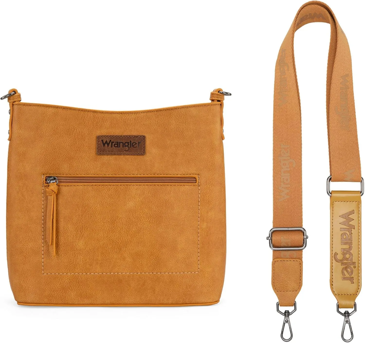 Wrangler Crossbody Bags for Women Lightweight Handbags and Purses Travel Shoulder Purse