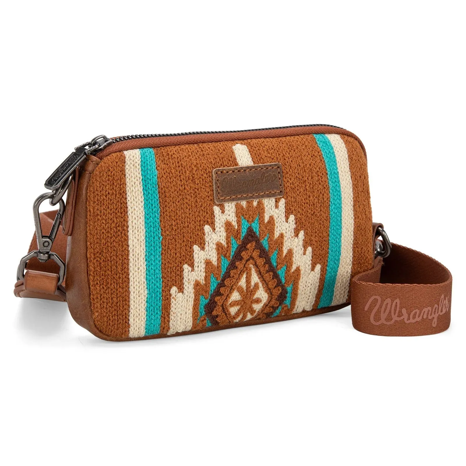 Wrangler Southwestern Knitted Mini Crossbody or Wallet