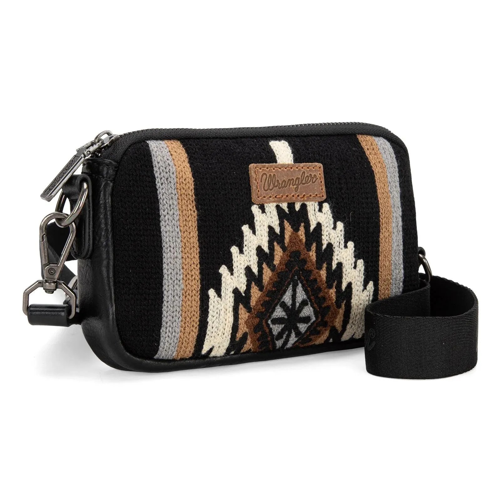 Wrangler Southwestern Knitted Mini Crossbody or Wallet