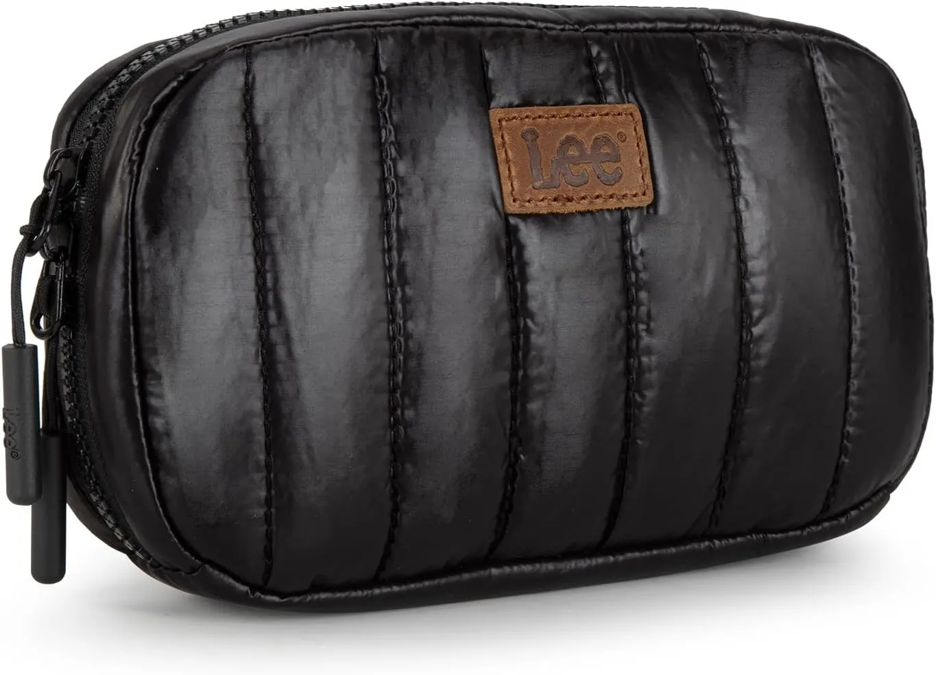 x Lee Dual Wristlet Wallets for Women, Puffer Crossbody Wallets Purse with Phone Pocket & Zipper Closure