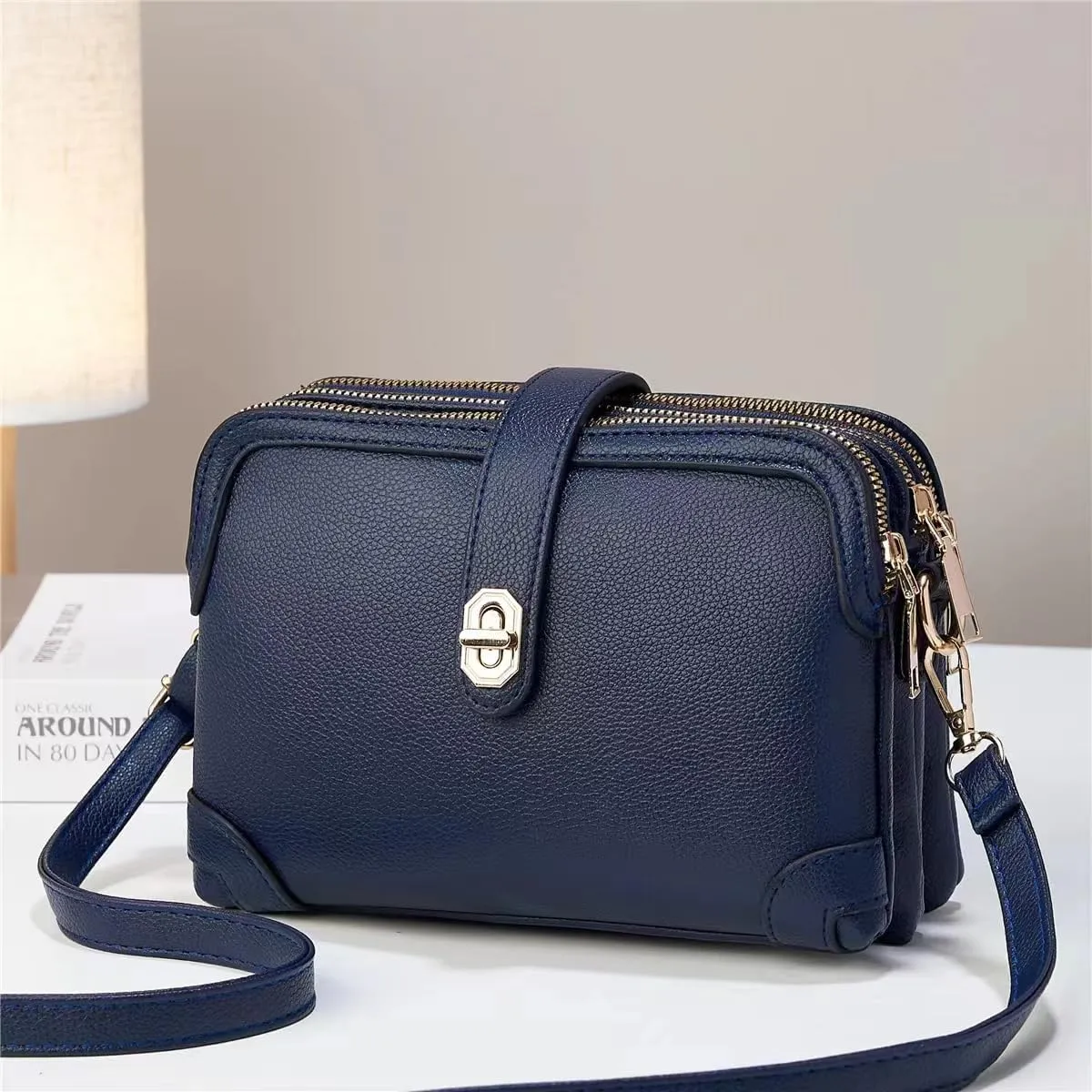 Xiaoyu Small Crossbody Bags for Women Fashion Cell Phone Purse Ladies Multiple Pockets Shoulder Handbags Lightweight Wallet