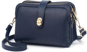 Xiaoyu Small Crossbody Bags for Women Fashion Cell Phone Purse Ladies Multiple Pockets Shoulder Handbags Lightweight Wallet