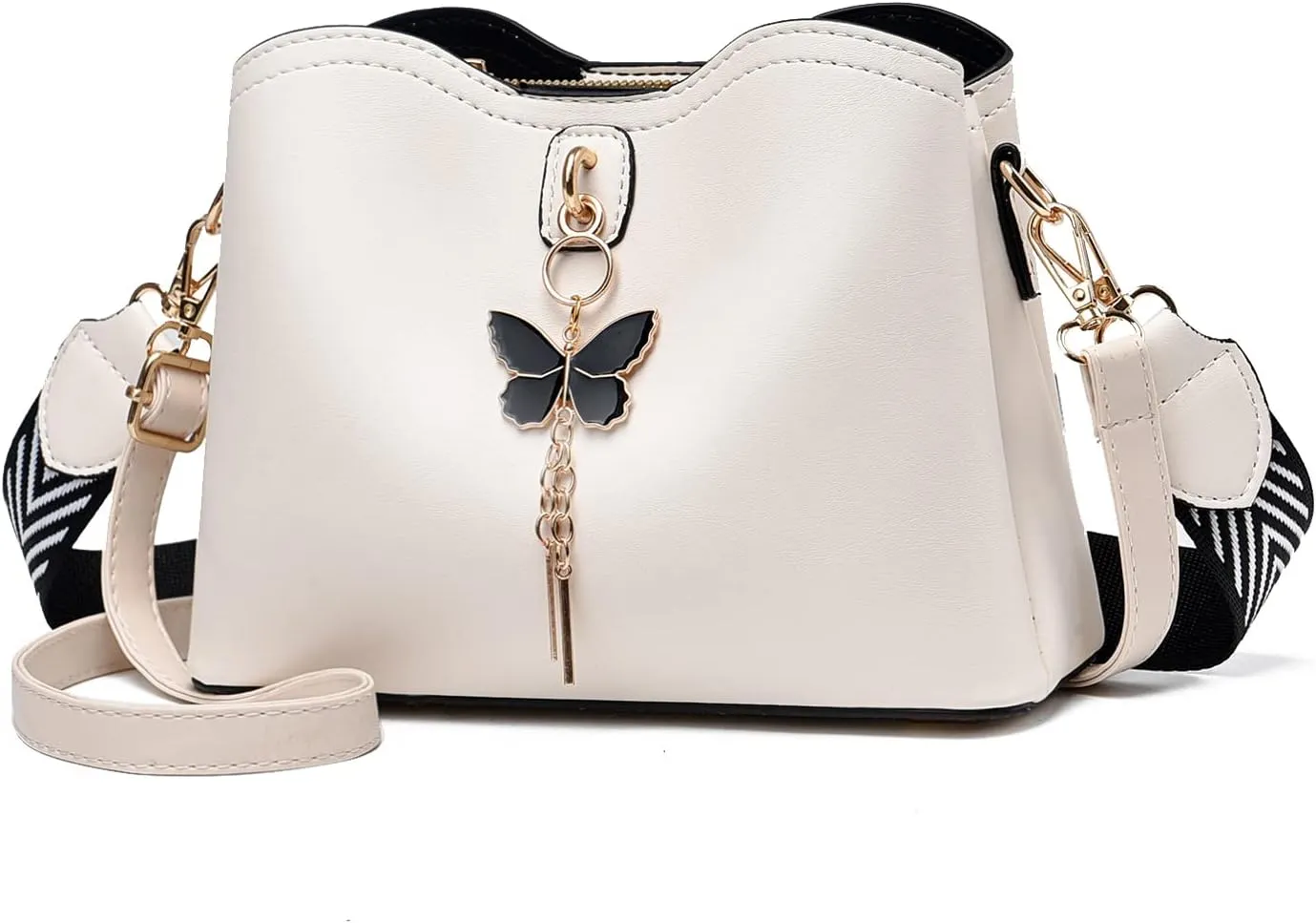 Xiaoyu Small Crossbody Bags for Women Fashion Purses for Teenage Girls Lightweight Handbags Shoulder Bag