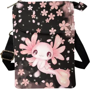 Xpyiqun Canvas Cross-body Bags for Women Small Cellphone Purse Shoulder Handbag