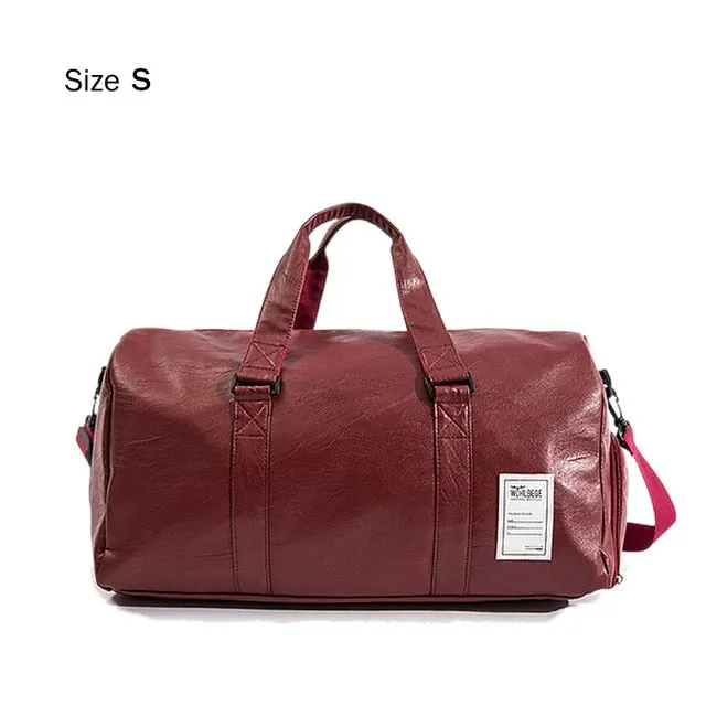 Yoga Fitness Flawless Bags Lady Leather Shoes XA512WD Training Shoulder Sac for De Luggage Men Travel Big Gym Black Bag Sports Flawless Sport Tas